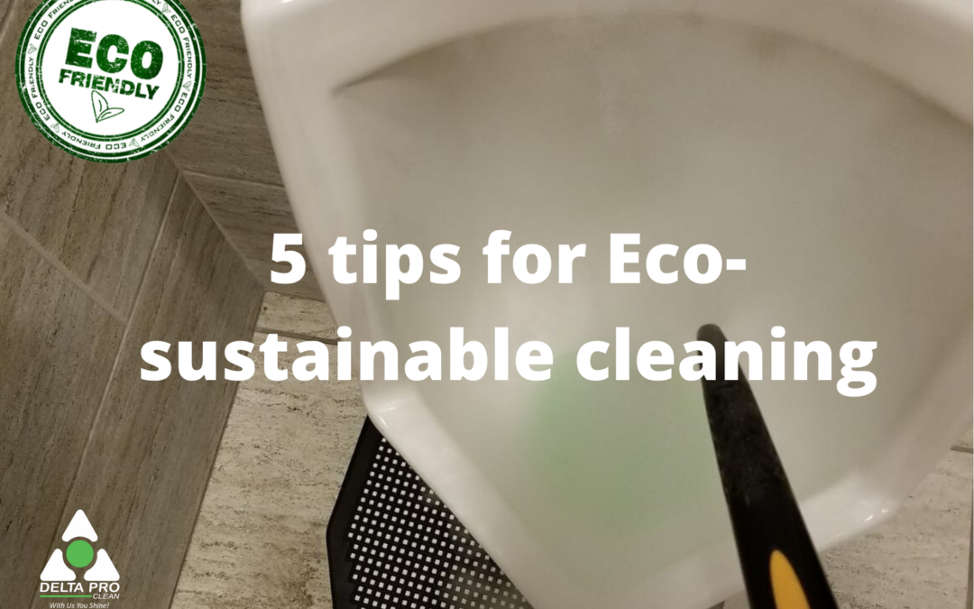 ECO-SUSTAINABLE CLEANING: 5 tips for you do at home